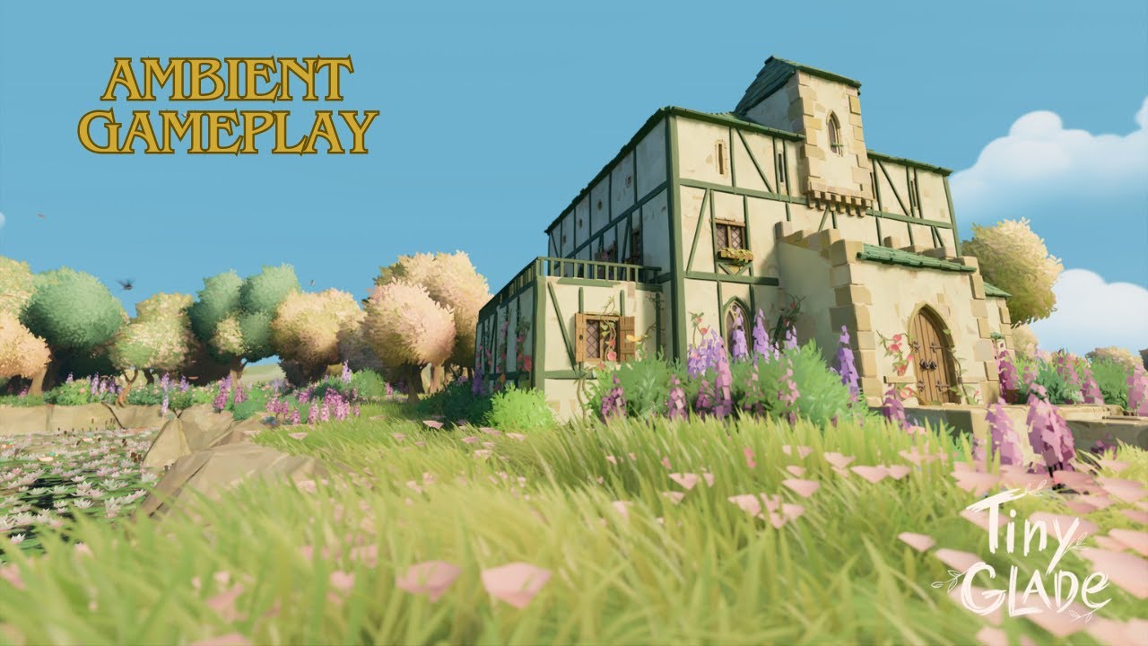 Tiny Glade ASMR, ambience, cozy gaming, longform gameplay