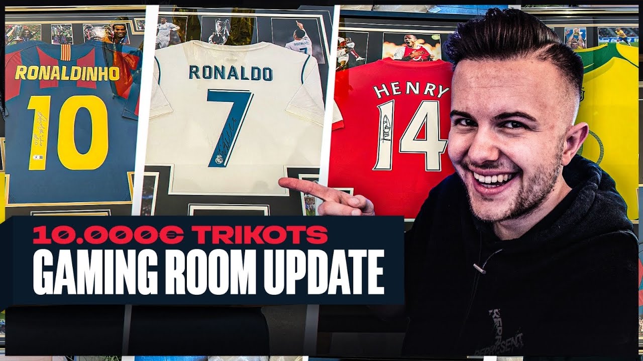 10.000€ UPGRADE für meinen GAMING KELLER 😍 Broski Gaming Room 2022