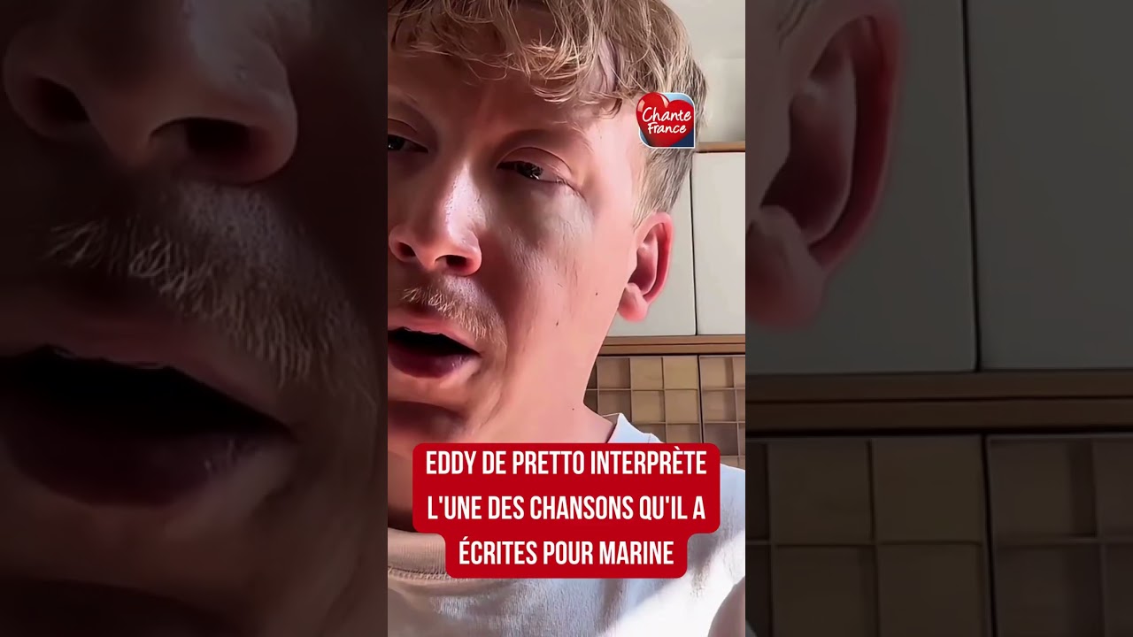 Eddy de Pretto interprète l'une des chansons qu'il a écrites pour Marine ❤️