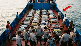 LAMPUNG MENGERIKAN : 63 Mayat Ditemukan Di Lambung Kapal. Ternyata Ini Pelakunya...