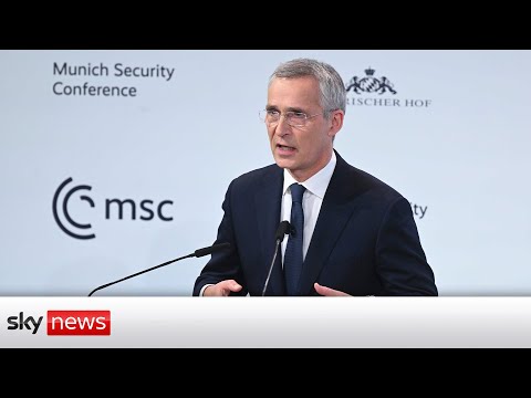 NATO Secretary General and European leaders discuss security at Munich conference