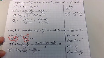9.8-Implicit differentiation