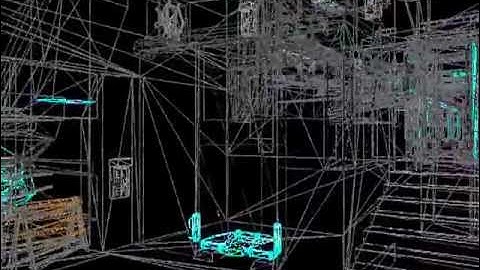 occlusion culling demo with quake 3 level