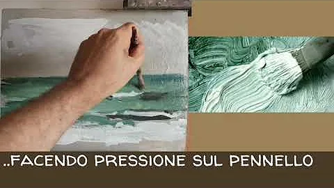 Come dipingere le sfumature del mare ad olio?