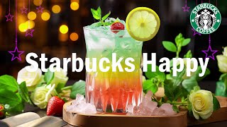 Starbucks Coffee Jazz Music - Happy Mood Jazz & Bossa Nova Music For Focus Work, Study