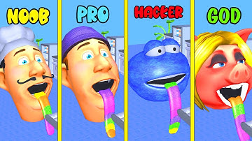 Lick Runner - NOOB vs PRO vs HACKER vs GOD