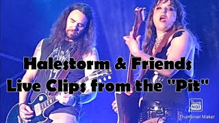 Live "Pit" Clips - Halestorm w/ Hinder &amp; Small Town Titans at Hollywood Casino Grantville PA 