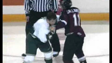 Tyler Maxwell vs Brendan Gallagher Oct 23, 2010