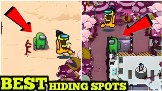 BEST Hiding Spots in The Fungle for Hide n Seek: Among Us Tips And Tricks #9