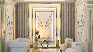 Wall Moulding Design | Wall pop design |