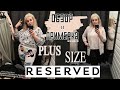 ШОПИНГ В RESERVED + ПРИМЕРКА вещей PLUS SIZE/Одежда БОЛЬШИХ размеров в РЕСЕРВЕД