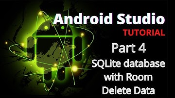 SQLite database with Room Part 4 | Delete Data | Android Studio