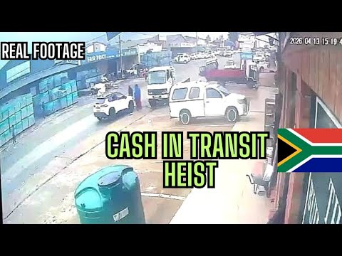 CASH IN TRANSIT HEIST | Caught on Camera | SOUTH AFRICA - YouTube