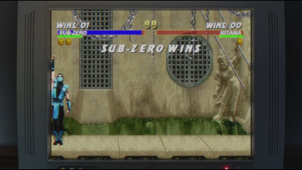 Mortal Kombat: Legacy Kollection sub zero fatality 🟢✊😵☠️