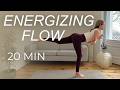 Energizing Yoga Flow Awake Strong 20 Min Full Body Vinyasa