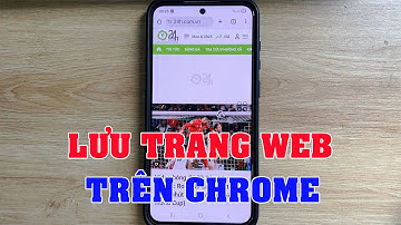 Cách lưu trang web trên google chrome