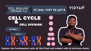 CELL BIOLOGY | L-4| CELL CYCLE &amp; CELL DIVISION|PART 2|COMPETATIVE EXAM 2027