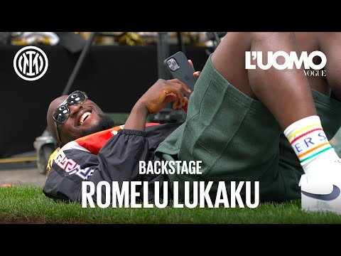 ROMELU LUKAKU x L'UOMO VOGUE | EXCLUSIVE BACKSTAGE 👀⚫🔵🎬