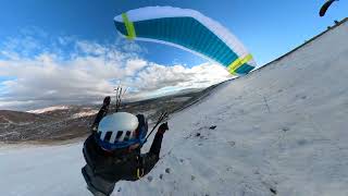 Nose Down Cobra Launch Tutorial (paragliding strong wind launching method)
