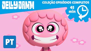 Jelly Jamm. Coleção Ep17 - 20. Desenhos Animados Em Português Completos.