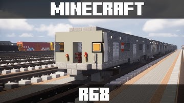 Minecraft NYC R68 Subway Car Tutorial