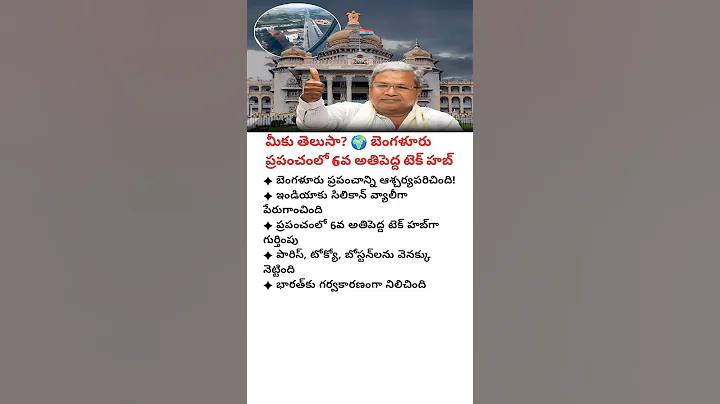 🔥BANGALORE SHOCKS THE WORLD🌍NOW RANKED 6TH BIGGEST TECH HUB,SURPASSING GLOBAL CITIES#marketing#tec