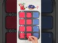 Mixing Red & Blue Tones: 4 Color Variations #colormixing #colorpalette #colorconcept #colors #art