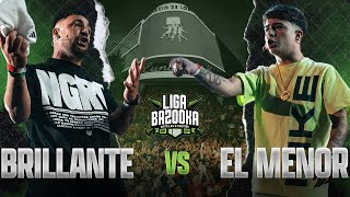 BRILLANTE VS EL MENOR | #Ligabazooka LUNA PARK 2024