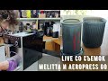 Live от 11.07.2020. Снимаем Melitta CI Touch и AeroPress Go. Интересные открытия.