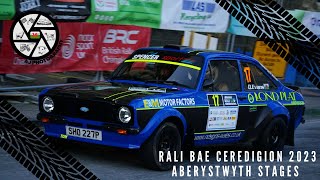 Rali bae Ceredigion 2023 Aberystwyth Stages