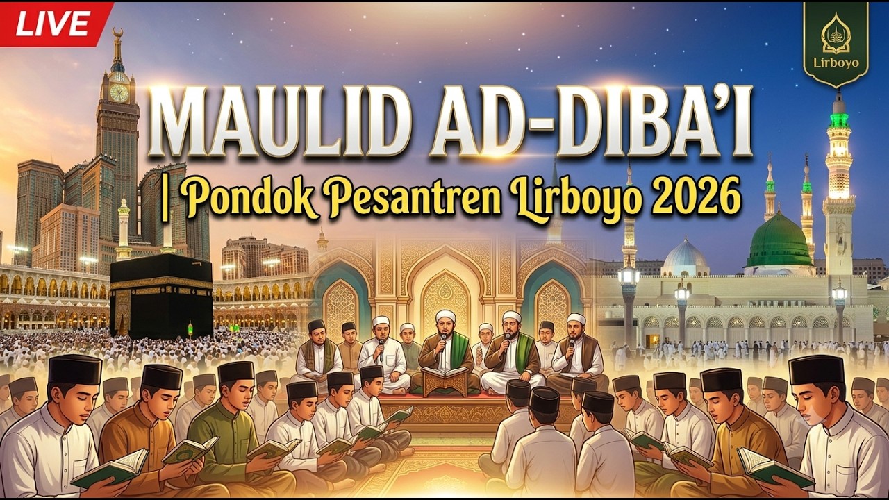 MAULID AD DIBA'I  Pondok Pesantren Lirboyo 2026