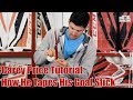 Carey Price shows how he tapes his Goal Stick - 2017 edition