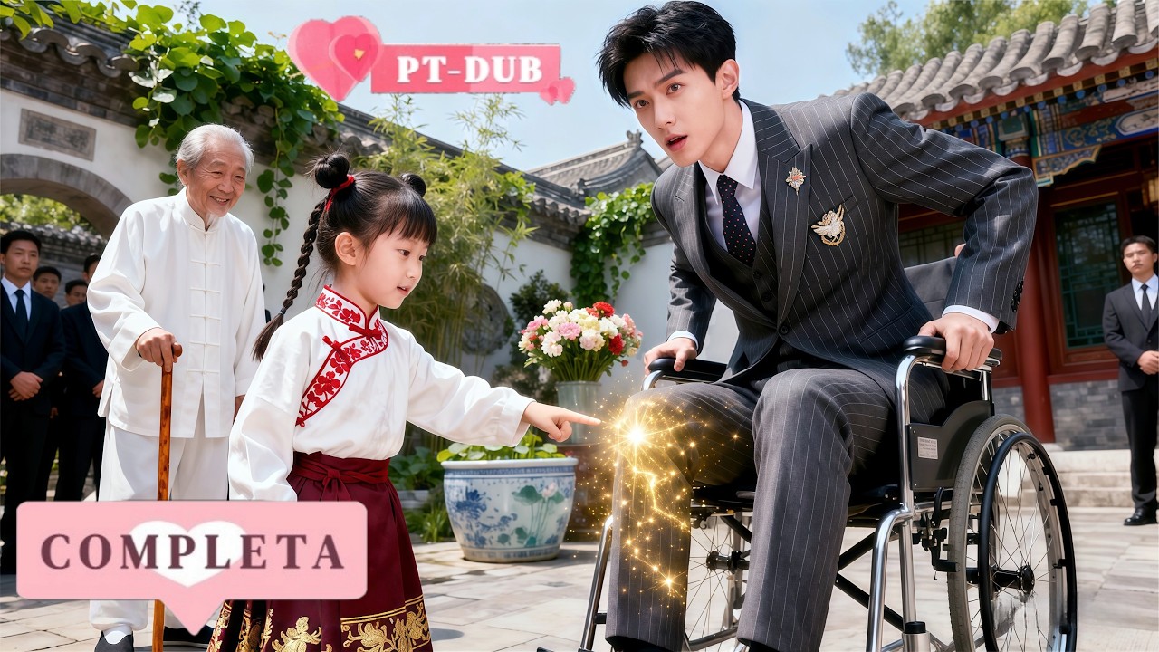 🍬O CEO deficiente foi obrigado a adotar uma filha genial que, inesperadamente, curou sua perna!