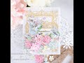 Amazing paper grace floral congratulations