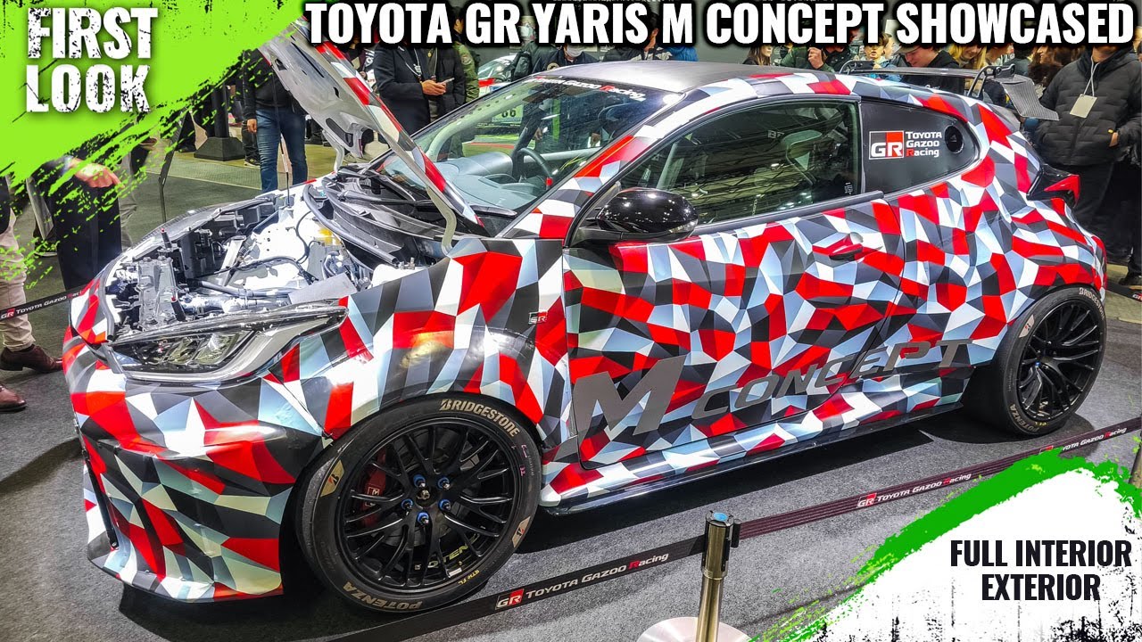 Toyota GR Yaris M Concept With Midship-mounted 2.0T Engine Showcased At ...