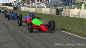 iRacing Formula Vee Top Split - Battle Against Fernando Alonso!