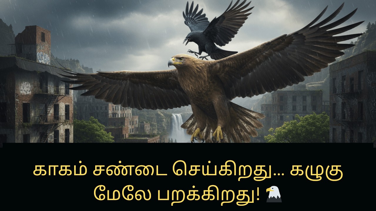 காகம் சண்டை செய்கிறது… கழுகு மேலே பறக்கிறது! 🦅🔥 | Powerful Tamil Christian Song
