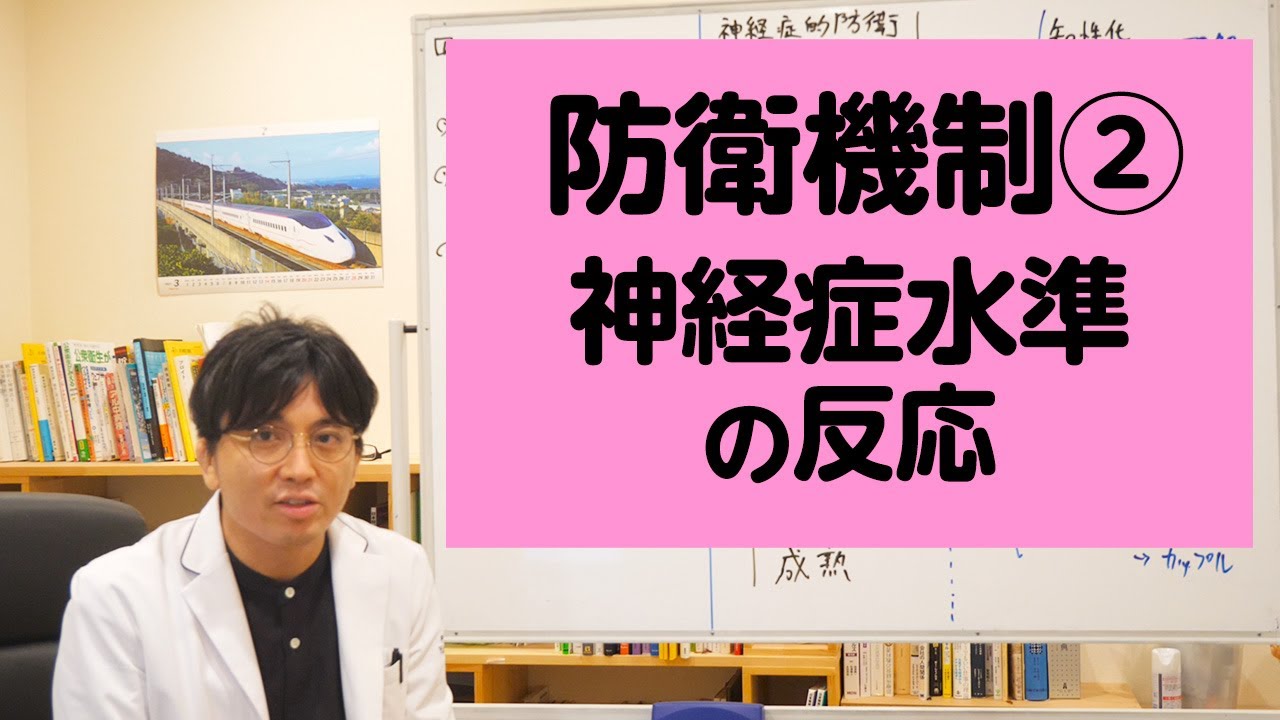 防衛機制 神経症水準の反応 知性化 統制 合理化 解離 外在化 置き換え 反動形成 抑圧など 精神科医が一般の方向けに病気や治療を解説するch Youtube