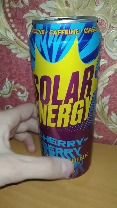 SOLAR ENERGY CHERRY BERRY / СОЛНЕЧНАЯ ЭНЕРГИЯ / ЭНЕРГЕТИК НОВЫЙ ИЗ ...