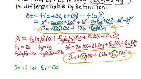 14.4 Differentiability in Multivariable Calculus