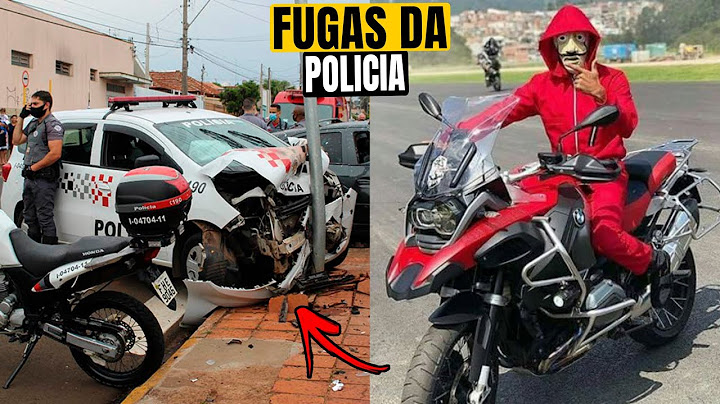 THE 8 BIGGEST POLICE MOTORCYCLE ESCAPES - IT BROKEN DOWN DURING THE ESCAPE