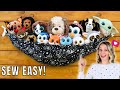 How to Sew a Stuffed Animal Hammock // Step by Step Tutorial