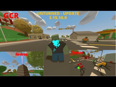 Unturned - Обновление 3.15.10.0! Новый зомби "ACID" , AirDrop от Nelson!#95