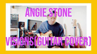 Angie Stone - Visions(guitar cover)