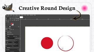 How to draw a circle in GIMP (Shape Precision)