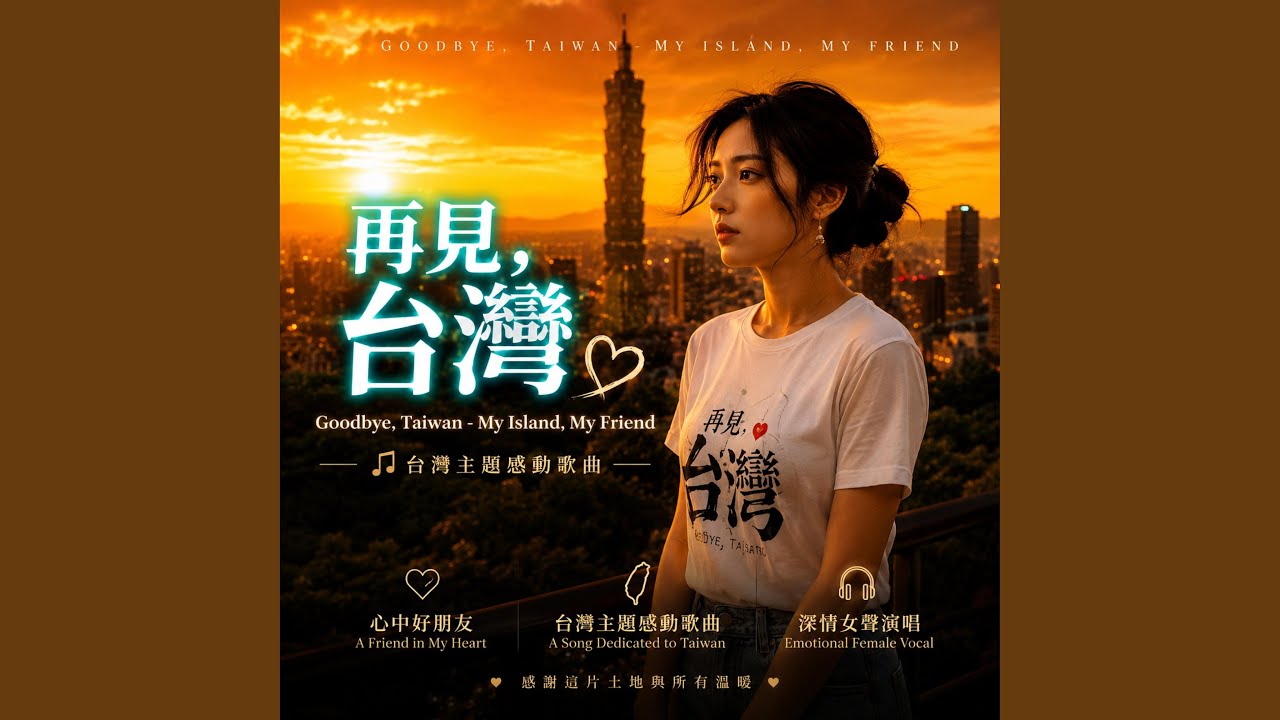 Goodbye Taiwan (My Island, My Friend) - YouTube