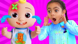 The Boo Boo Song + Miss Polly had a dolly | Leah's Play Time Nursery Rhymes \& Kids Songs