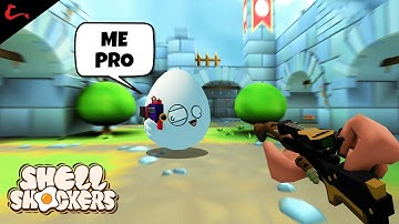 Poor Eggie wanted to 1v1 me then ended up *RAGE QUITTING* | Shell Shockers