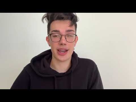 James Charles Apology but every time he stops talking it's a meme