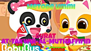Surat At-Takwir-Al-Muthaffifin- Animasi Baby Bus, Mudah Dihafal